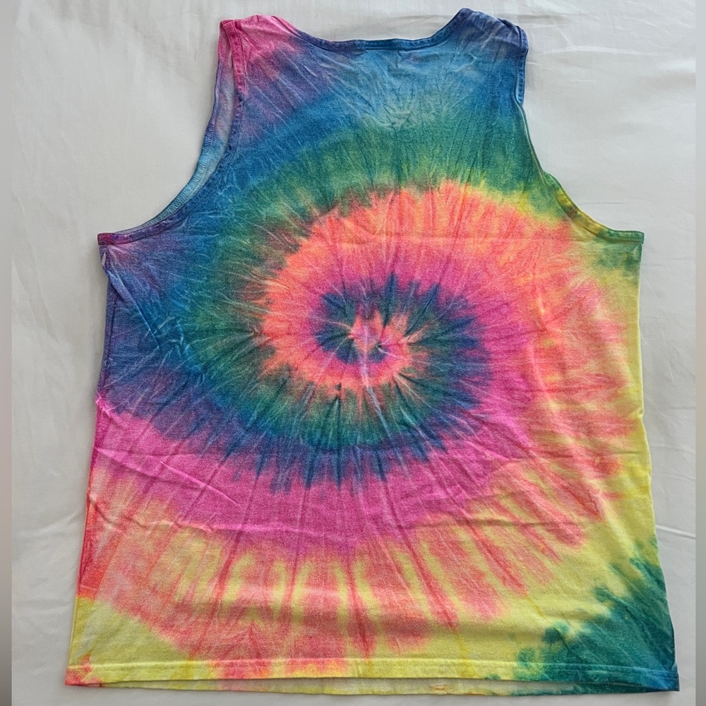Tie-Dye Tank Top - Yamaha Hair Don’t Care - Size L - Picture 2 of 3